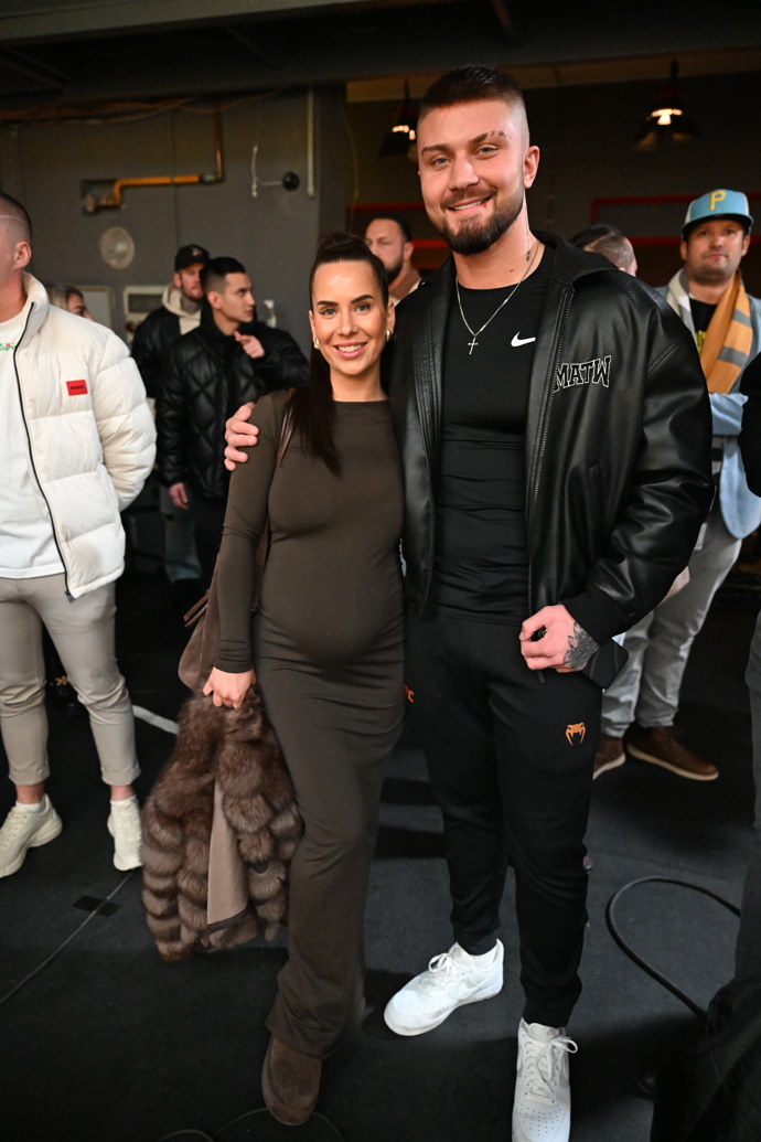 Bára Stříteská s Markem Valáškem alias Datlem září štěstím.