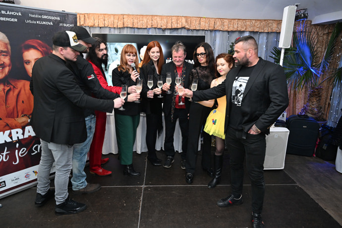 Křest dokumentu Život je sranda. 