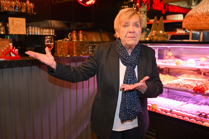 Herečka Jaroslava Obermaierová.