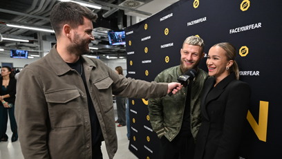 FOTO: Nela Slováková po boku Radka Roušala září.