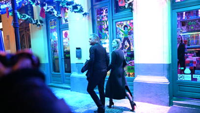 FOTO: Libor Bouček s manželkou z baru.