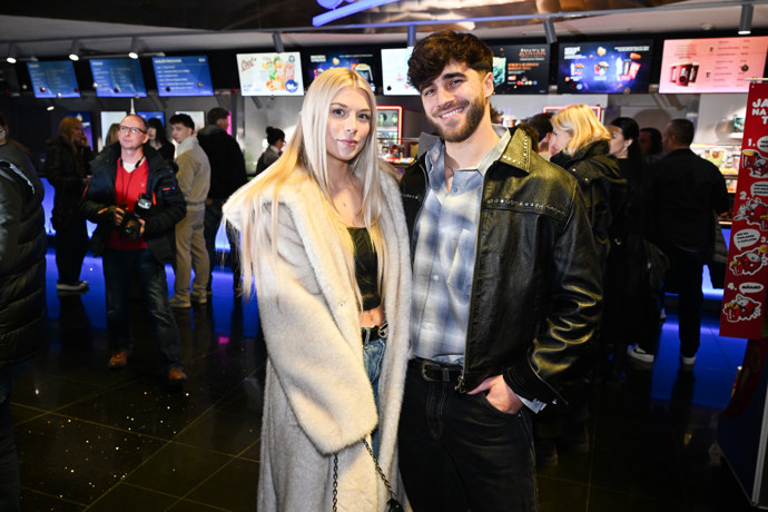 Lu Jambor s krásnou Annou Hamannovou alias Kafu.