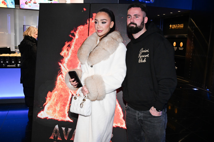 Veronica Biasiol dorazila po boku svého partnera Matěje Dejdara.