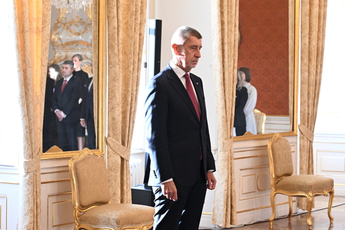 Prezident Petr Pavel jmenoval Andreje Babiše premiérem.