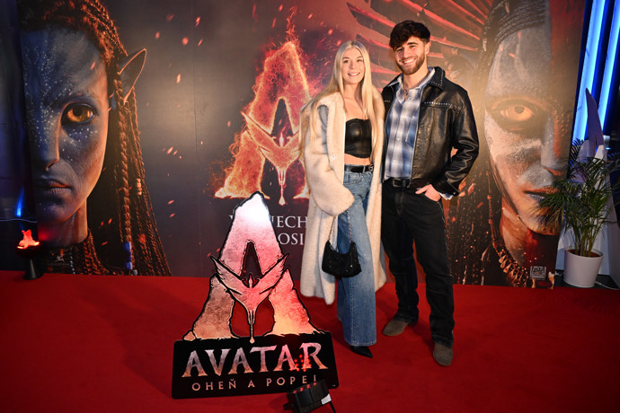 Anna Hamannová alias Kafu v doprovodu svého partnera Lua.