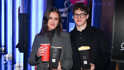 FOTO: Karolína Jirásková dorazila s partnerem  Kristianem Nerudou.