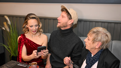 FOTO: Markéta Martiníková se bavila s Jaroslavou Obermaierovou a Jaromírem Noskem.