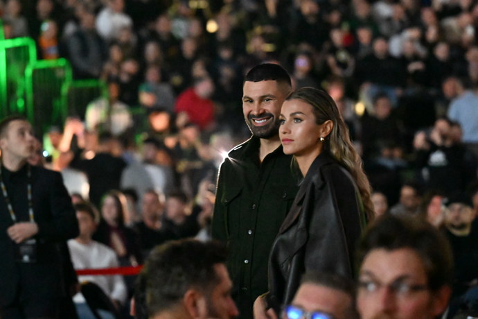 Attila Végh s krásnou manželkou Natálií.