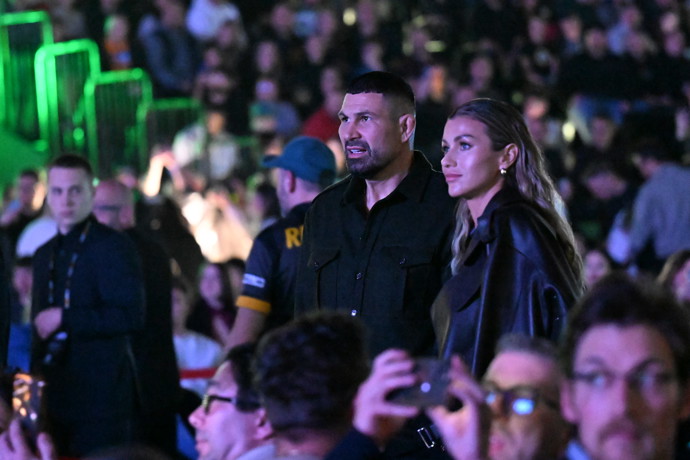 Krásná Natálie Végh se svým manželem, MMA zápasníkem Attilou.