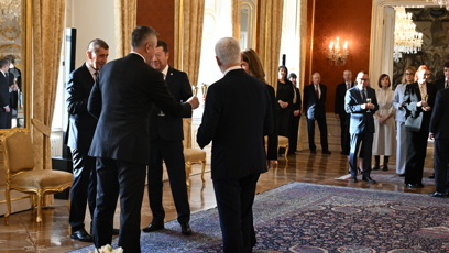 FOTO: Prezident Petr Pavel jmenoval Andreje Babiše premiérem.