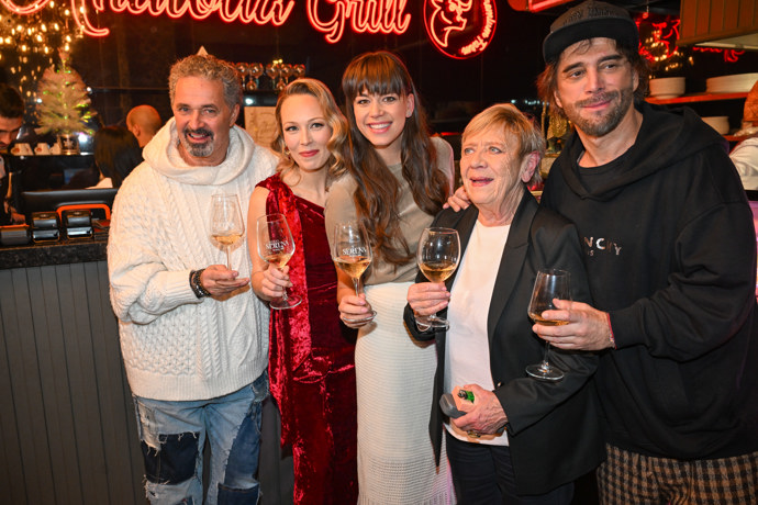 Markéta Martiníková na křest pozvala známé tváře.