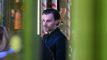 FOTO: Leoš Mareš na smuteční hostině.