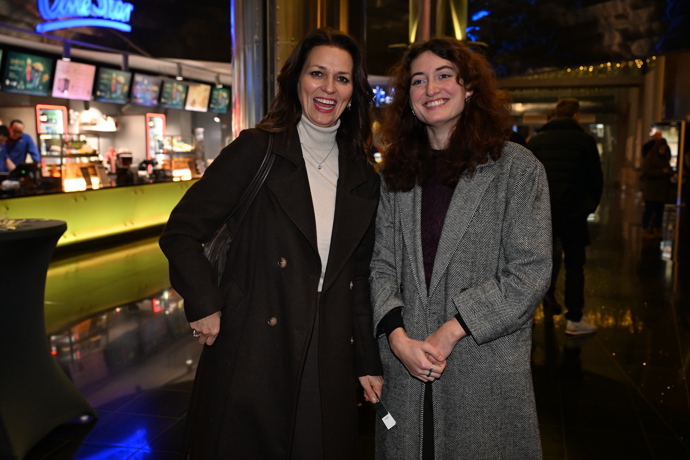 Adéla Gondíková dorazila se svou dcerou Nelou Brouskovou.