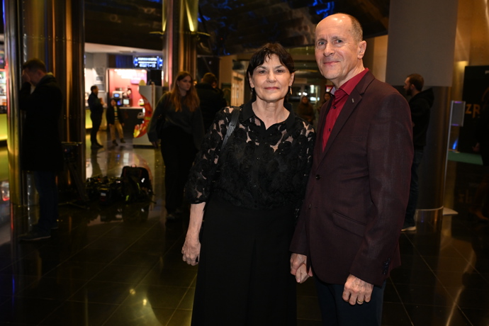 Jiřina Hoffmanová s manželem.