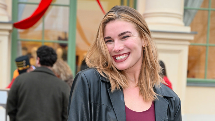 Žaneta Skružná byla ve skvělé náladě.