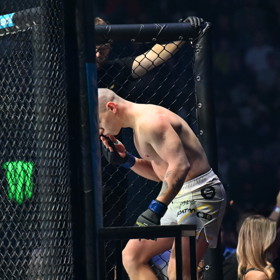 Pája nastoupil do klece sebevědomě.