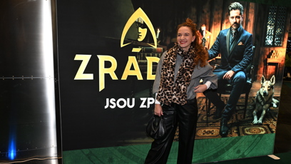 FOTO: Andrea Antony dorazila v dobré náladě.