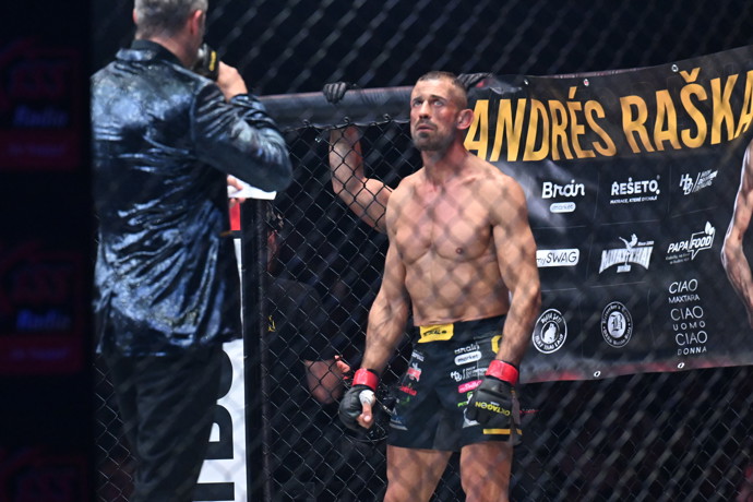 Ondřej Raška si užíval přítomnost v O2 Aréně.