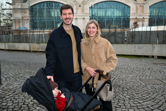 Petr a Míša Říbalovi s dcerou Isabellou.