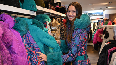 FOTO: Nikol Švantnerová na zahájení sezony ve Špindlerově Mlýně.