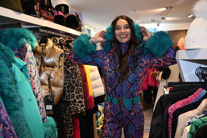 Nikol Švantnerová na zahájení sezony ve Špindlerově Mlýně. 