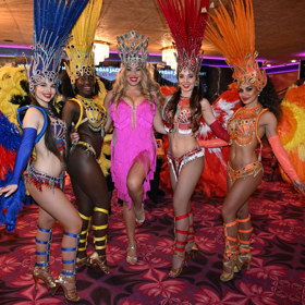 Zuzana Gamboa přivezla do Vestce atmosféru brazilského karnevalu.