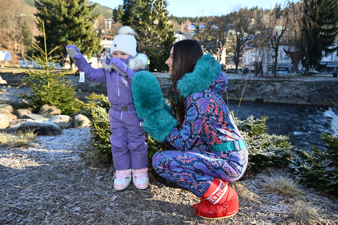 Nikol Švantnerová svou dceru Miu moc miluje.