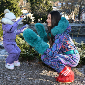 Malá Mia své mamince Nikol Švantnerová vykouzlila úsměv od ucha k uchu.