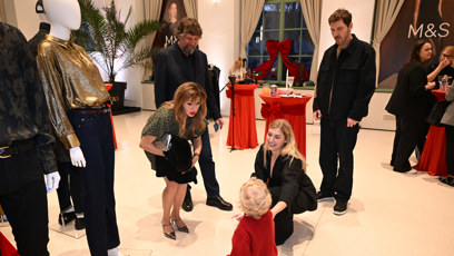 FOTO: Dana Morávková byla s dcery Říbalových nadšená.