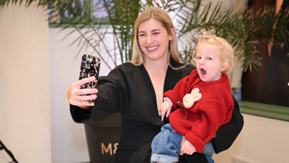 FOTO: Dcera Říbalových Isabella měla veškerou pozornost.