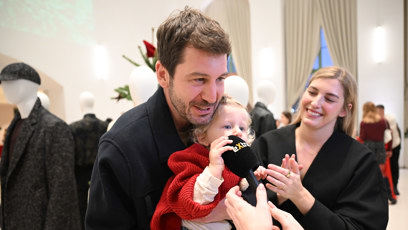 FOTO: Malou Isabellu mikrofon zaujal.