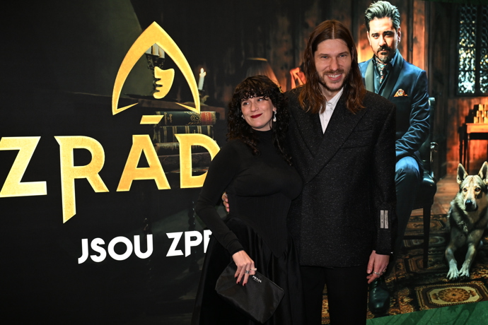 Marcel Procházka na promítání finálové epizody Zrádců.