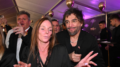 FOTO: Sagvan to rozjel i pod pódiem.