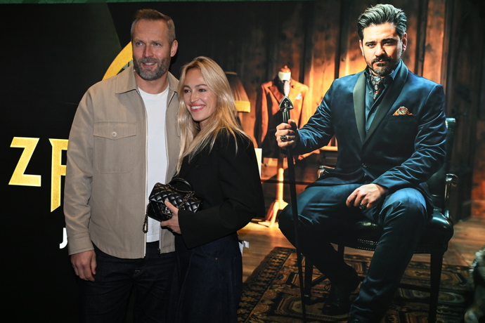 Ondřej Novotný se ženou.