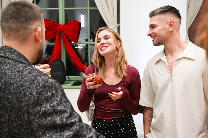 Žaneta měla dobrou náladu.