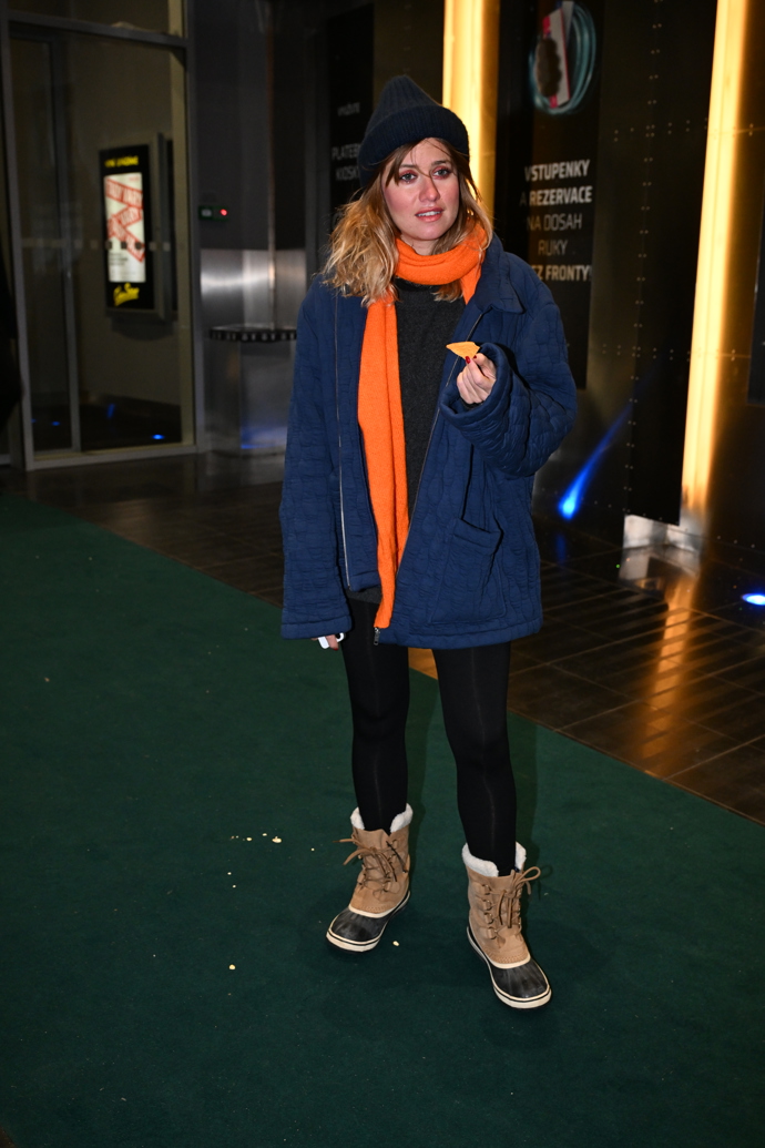 Emma Smetana s brambůrkem.