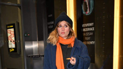 FOTO: Emma Smetana při příchodu.