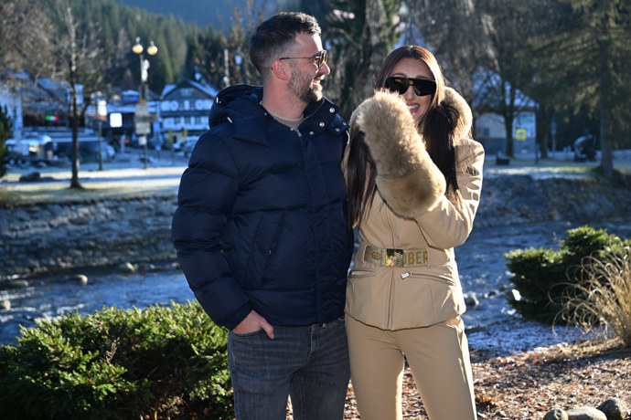 Taťána Makarenko na zahájení sezony ve Špindlerově Mlýně. 