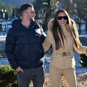 Taťána Makarenko na zahájení sezony ve Špindlerově Mlýně. 