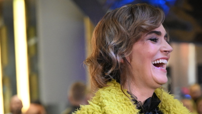 FOTO: Vysmátá Daniela Brzobohatá.