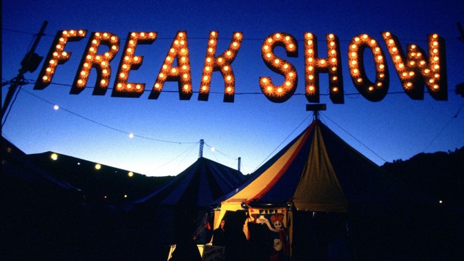freak show, cirkus