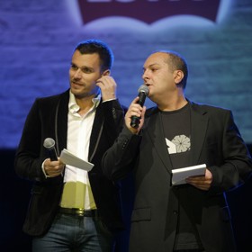 Patrik Hezucký s parťákem Leošem Marešem.