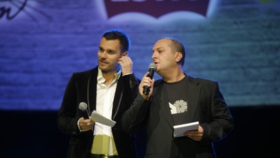 FOTO: Patrik Hezucký s parťákem Leošem Marešem.