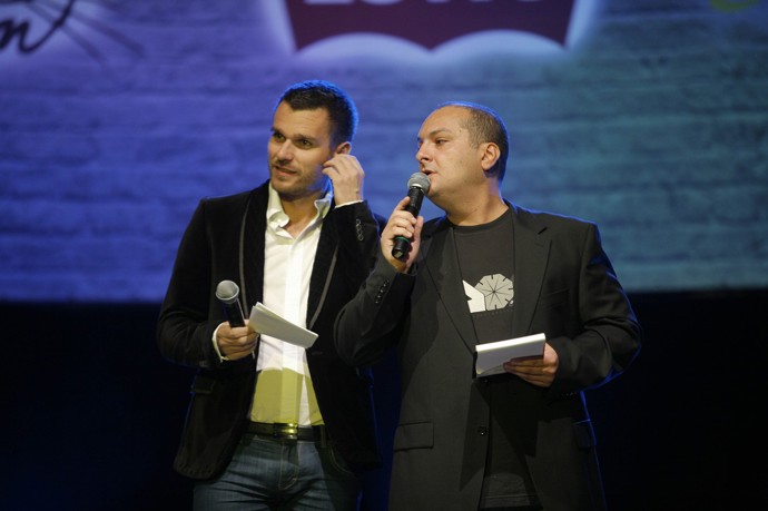 Patrik Hezucký s parťákem Leošem Marešem.