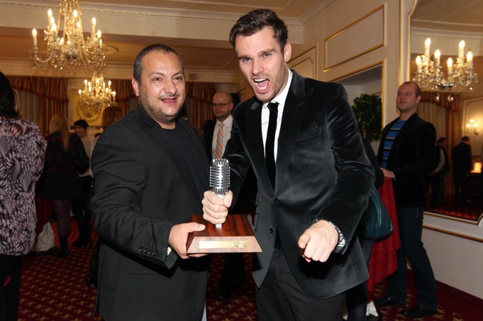 Patrik Hezucký s parťákem Leošem Marešem.