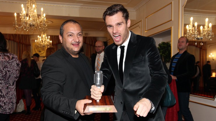 Patrik Hezucký s parťákem Leošem Marešem.