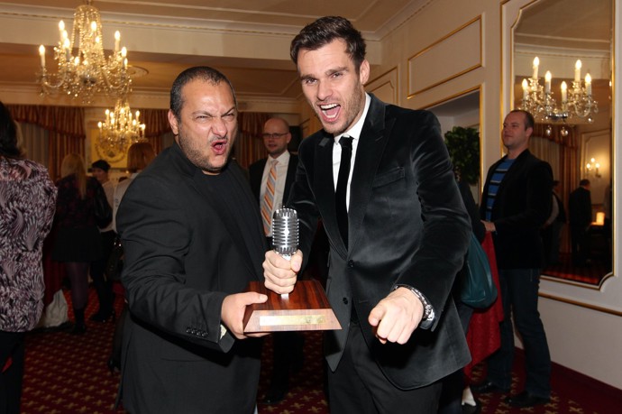 Patrik Hezucký s parťákem Leošem Marešem.