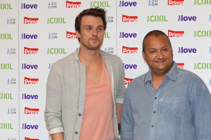 Patrik Hezucký s parťákem Leošem Marešem.