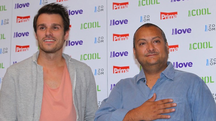 Leoš Mareš a Patrik Hezucký před lety.