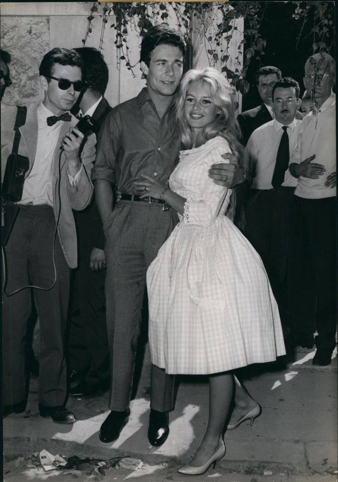 Brigitte Bardot a její exmanžel Jacques Charrier.